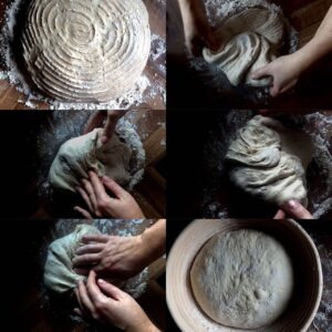pieczenie chleba z zakwasu chlebowego